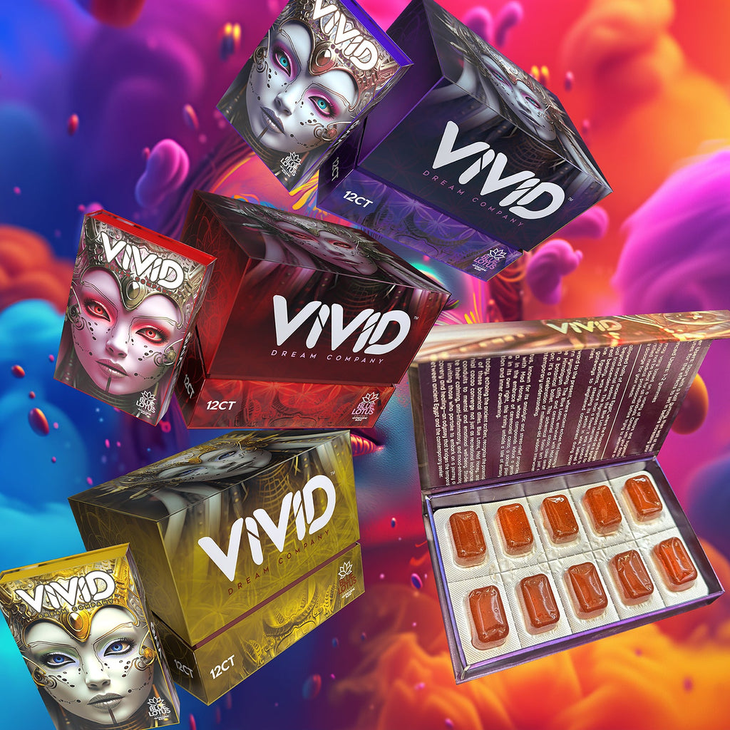 Vivid Mad Honey Gummies Bulk 12 Count Box - Blister Pack