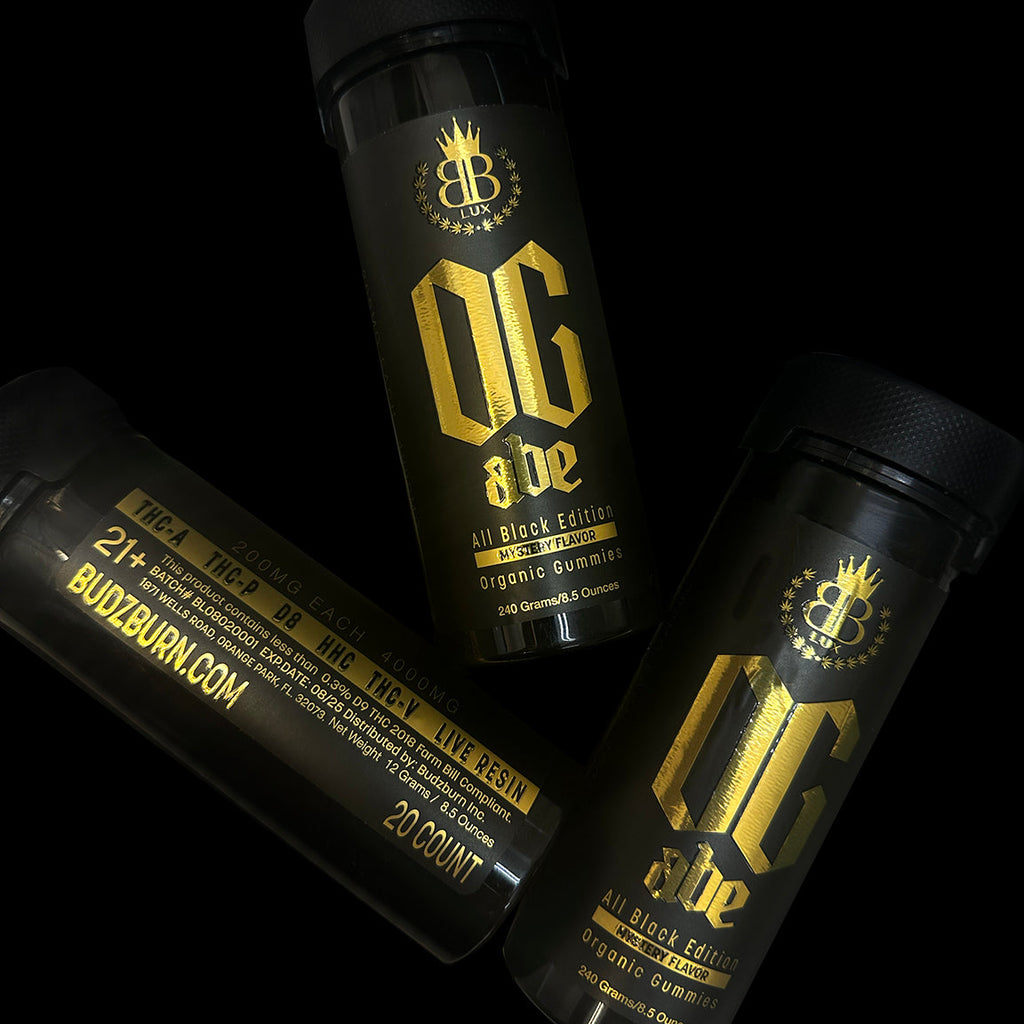 LUX OG ABE GUMMIES - 200MG EACH • THC-A + ORGANIC! LIVE RESIN!