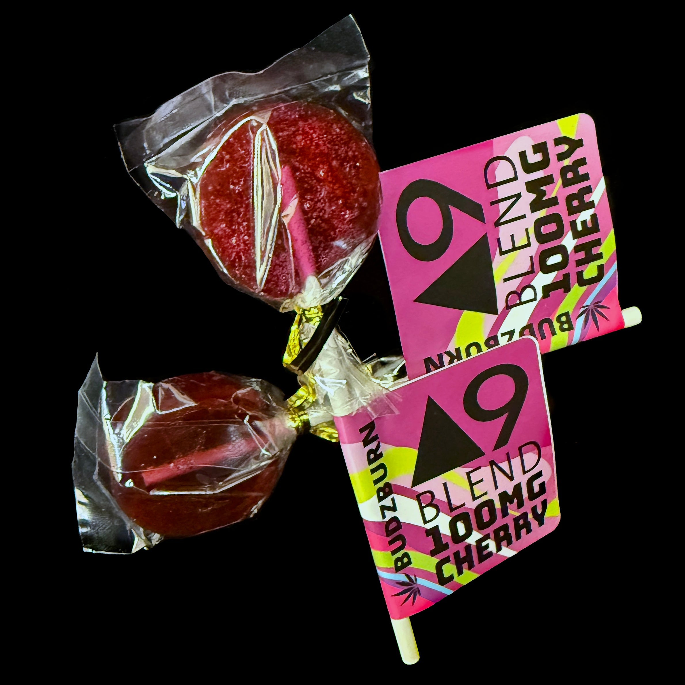 DELTA 9 THC LOLLIPOPS - 100MG - 20 Count
