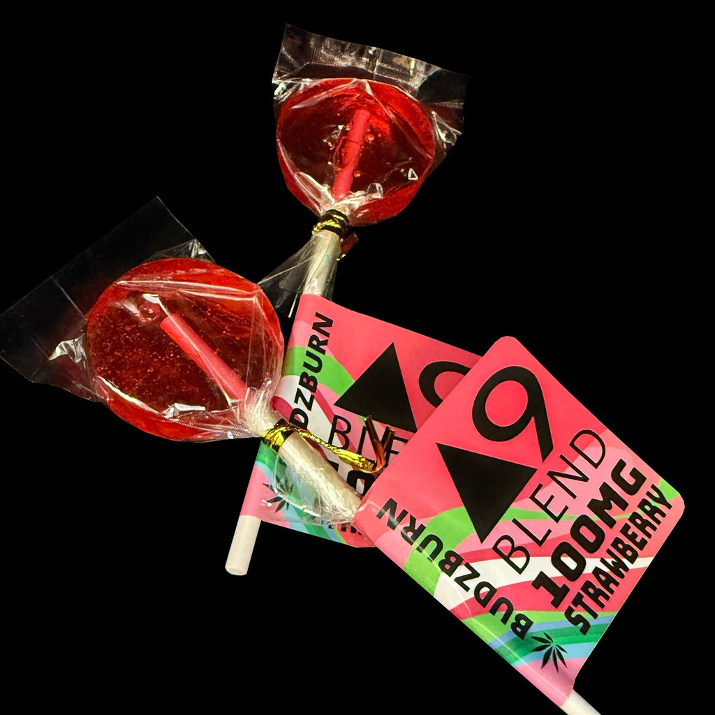 DELTA 9 THC LOLLIPOPS - 100MG - 20 Count