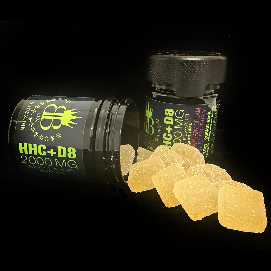 HHC+D8 THC 200MG Gummies