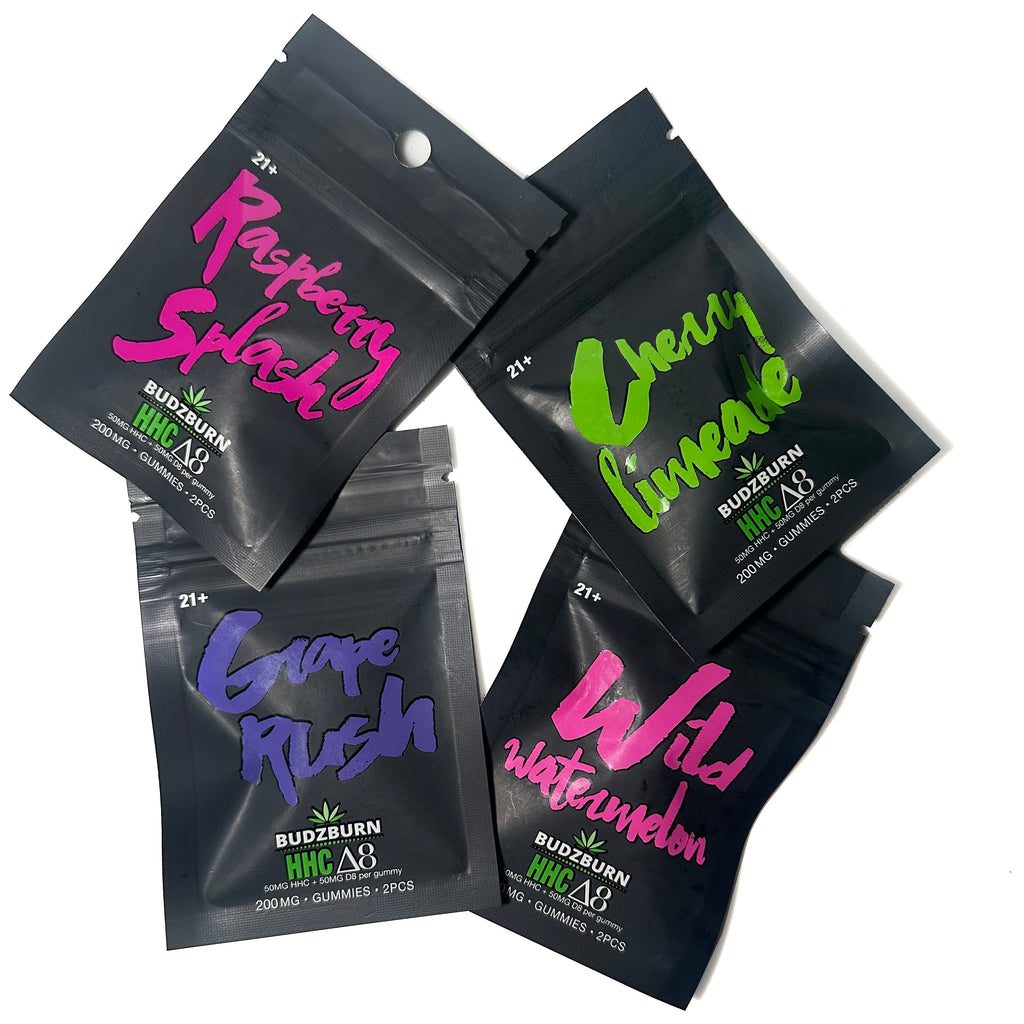 HHC GUMMIES 200MG (2 PACK) BOX of 50 - WV