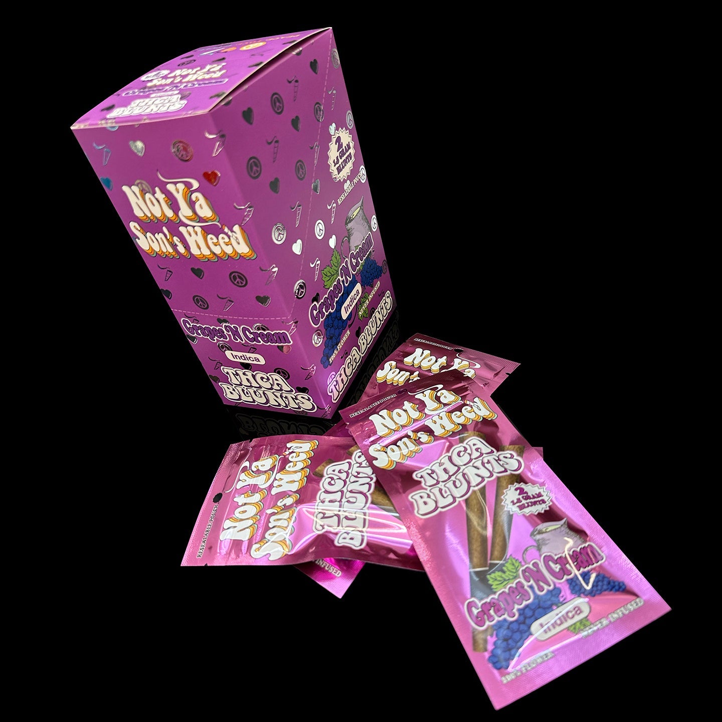 THC-A  PREROLL BLUNTS - Box of 10 Pouches